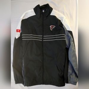 NFL light jacket falcon si black & white men's XXL